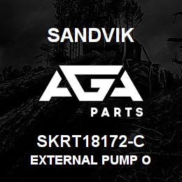 SKRT18172-C Sandvik EXTERNAL PUMP O | AGA Parts