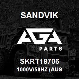 SKRT18706 Sandvik 1000V/50HZ (AUS | AGA Parts