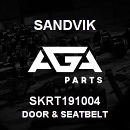 SKRT191004 Sandvik DOOR & SEATBELT | AGA Parts