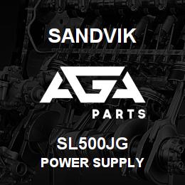 SL500JG Sandvik POWER SUPPLY | AGA Parts