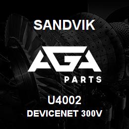 U4002 Sandvik DEVICENET 300V | AGA Parts