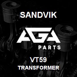 VT59 Sandvik TRANSFORMER | AGA Parts