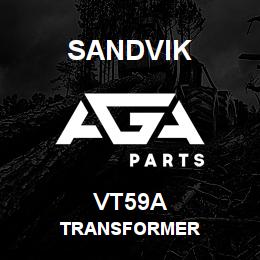 VT59A Sandvik TRANSFORMER | AGA Parts