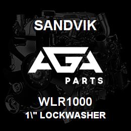 WLR1000 Sandvik 1" LOCKWASHER | AGA Parts