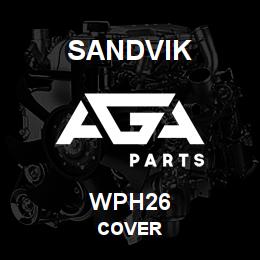 WPH26 Sandvik COVER | AGA Parts