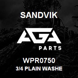 WPR0750 Sandvik 3/4 PLAIN WASHE | AGA Parts