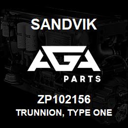 ZP102156 Sandvik TRUNNION, TYPE ONE | AGA Parts