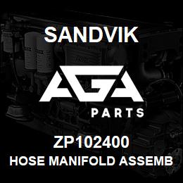 ZP102400 Sandvik HOSE MANIFOLD ASSEMBLY | AGA Parts