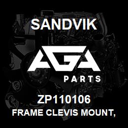 ZP110106 Sandvik FRAME CLEVIS MOUNT, BOLT ON | AGA Parts