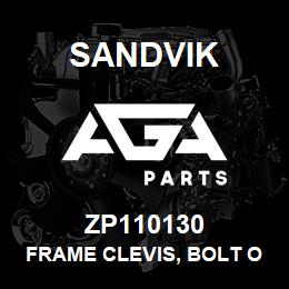 ZP110130 Sandvik FRAME CLEVIS, BOLT ON LH | AGA Parts