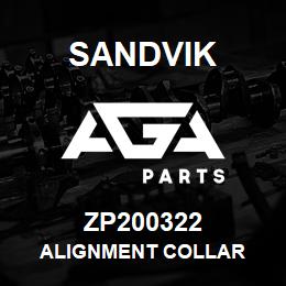 ZP200322 Sandvik ALIGNMENT COLLAR | AGA Parts