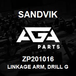 ZP201016 Sandvik LINKAGE ARM, DRILL GUIDE GRP | AGA Parts