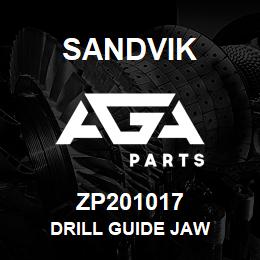 ZP201017 Sandvik DRILL GUIDE JAW | AGA Parts