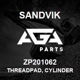 ZP201062 Sandvik THREADPAD, CYLINDER GUARD | AGA Parts