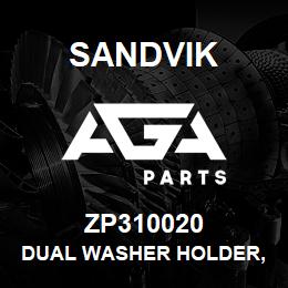 ZP310020 Sandvik DUAL WASHER HOLDER, 6" & 205 MM. SQU | AGA Parts