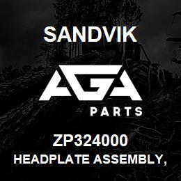 ZP324000 Sandvik HEADPLATE ASSEMBLY, R/H OUTER | AGA Parts