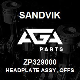 ZP329000 Sandvik HEADPLATE ASSY, OFFSET TYPE | AGA Parts