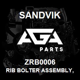 ZRB0006 Sandvik RIB BOLTER ASSEMBLY, 1150 L/HAND NA | AGA Parts