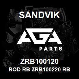 ZRB100120 Sandvik ROD RB ZRB100220 RB | AGA Parts