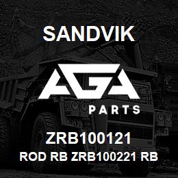 ZRB100121 Sandvik ROD RB ZRB100221 RB | AGA Parts