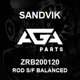 ZRB200120 Sandvik ROD S/F BALANCED | AGA Parts