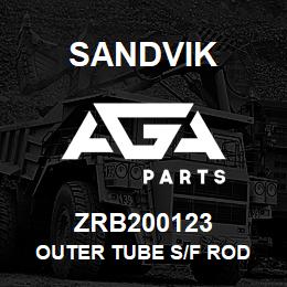 ZRB200123 Sandvik OUTER TUBE S/F ROD | AGA Parts