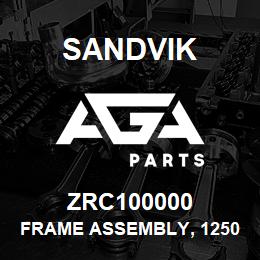 ZRC100000 Sandvik FRAME ASSEMBLY, 1250, L/HAND | AGA Parts