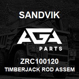 ZRC100120 Sandvik TIMBERJACK ROD ASSEMBLY, 1250 | AGA Parts