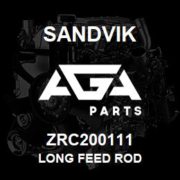 ZRC200111 Sandvik LONG FEED ROD | AGA Parts