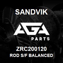 ZRC200120 Sandvik ROD S/F BALANCED | AGA Parts