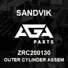 ZRC200130 Sandvik OUTER CYLINDER ASSEMBLY | AGA Parts