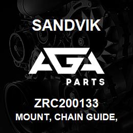 ZRC200133 Sandvik MOUNT, CHAIN GUIDE, FLATBAR SS21006 | AGA Parts