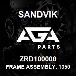 ZRD100000 Sandvik FRAME ASSEMBLY, 1350, L/HAND | AGA Parts