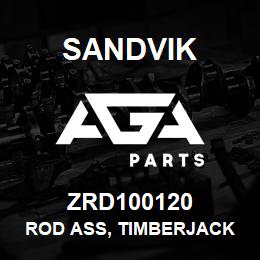 ZRD100120 Sandvik ROD ASS, TIMBERJACK NON-PORTED | AGA Parts