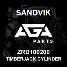 ZRD100200 Sandvik TIMBERJACK CYLINDER ASSEMBLY | AGA Parts