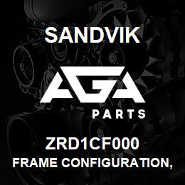 ZRD1CF000 Sandvik FRAME CONFIGURATION, 1350 | AGA Parts