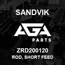 ZRD200120 Sandvik ROD, SHORT FEED | AGA Parts