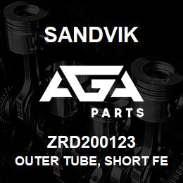ZRD200123 Sandvik OUTER TUBE, SHORT FEED ROD | AGA Parts