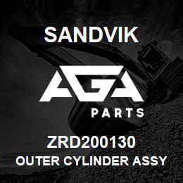 ZRD200130 Sandvik OUTER CYLINDER ASSY 1350 | AGA Parts