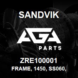 ZRE100001 Sandvik FRAME, 1450, SS060, RIB BOLTER | AGA Parts