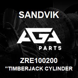 ZRE100200 Sandvik "TIMBERJACK CYLINDER ASSY; G/JAW; 1" | AGA Parts