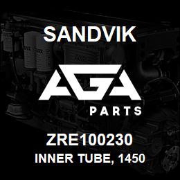 ZRE100230 Sandvik INNER TUBE, 1450 | AGA Parts