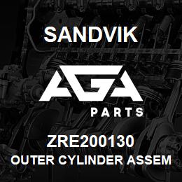 ZRE200130 Sandvik OUTER CYLINDER ASSEMBLY | AGA Parts