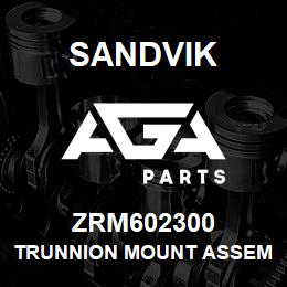 ZRM602300 Sandvik TRUNNION MOUNT ASSEMBLY | AGA Parts