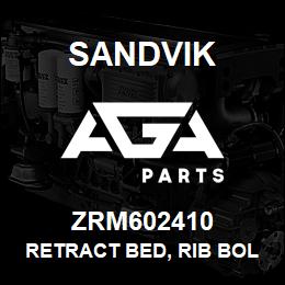 ZRM602410 Sandvik RETRACT BED, RIB BOLTER MOUNT | AGA Parts