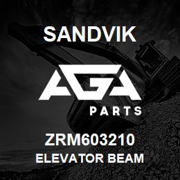 ZRM603210 Sandvik ELEVATOR BEAM | AGA Parts