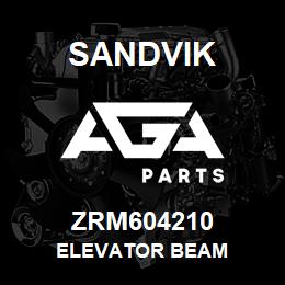 ZRM604210 Sandvik ELEVATOR BEAM | AGA Parts