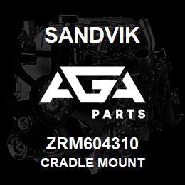 ZRM604310 Sandvik CRADLE MOUNT | AGA Parts