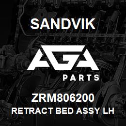 ZRM806200 Sandvik RETRACT BED ASSY LH | AGA Parts