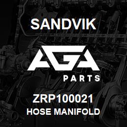 ZRP100021 Sandvik HOSE MANIFOLD | AGA Parts